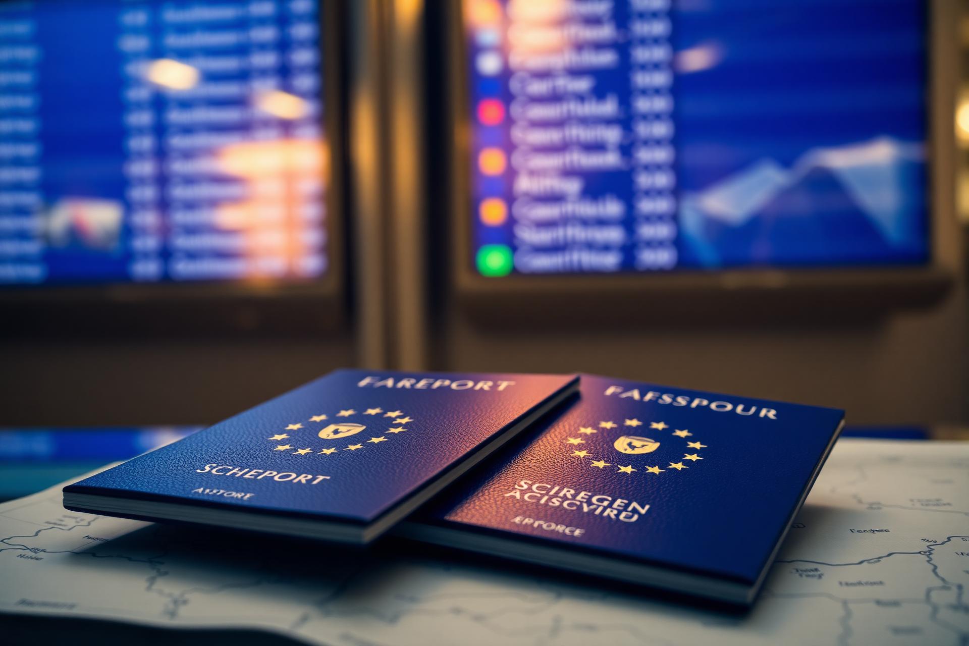 Schengen visa and European passports
